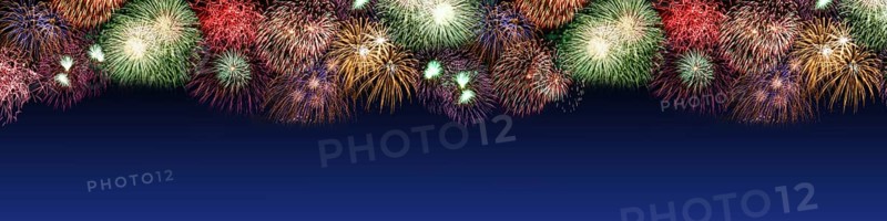 New Year's Eve Fireworks Sylvester New Year Text Free Space Copyspace Large Banner New Year New Party