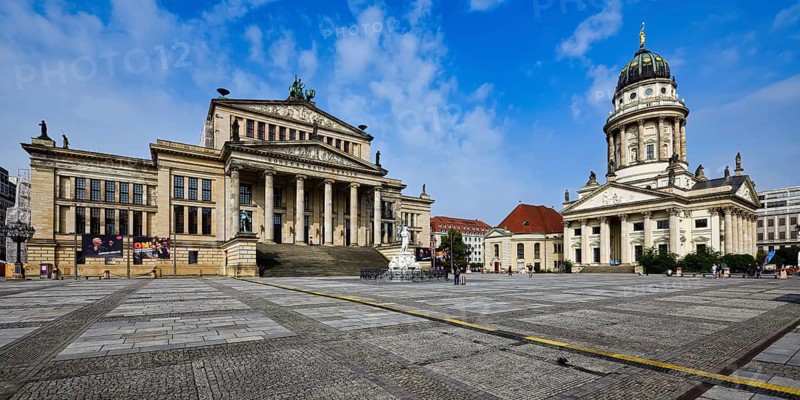 Konzerthaus Berlin Concert Hall and French Cathedral
