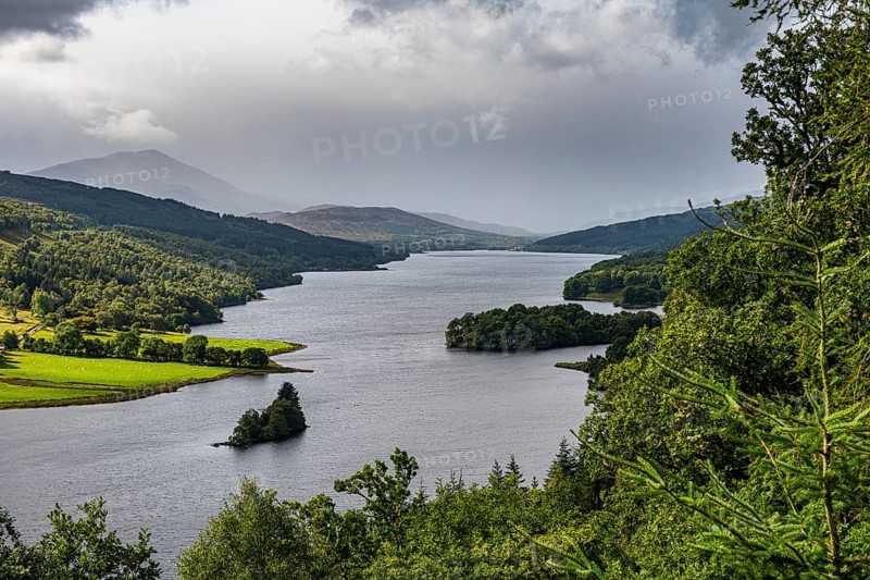 Queen's view over Loch Tummel