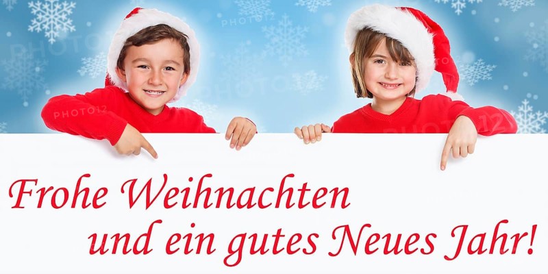 Merry Christmas Christmas Card Card Children Father Christmas Father Christmas laugh show young