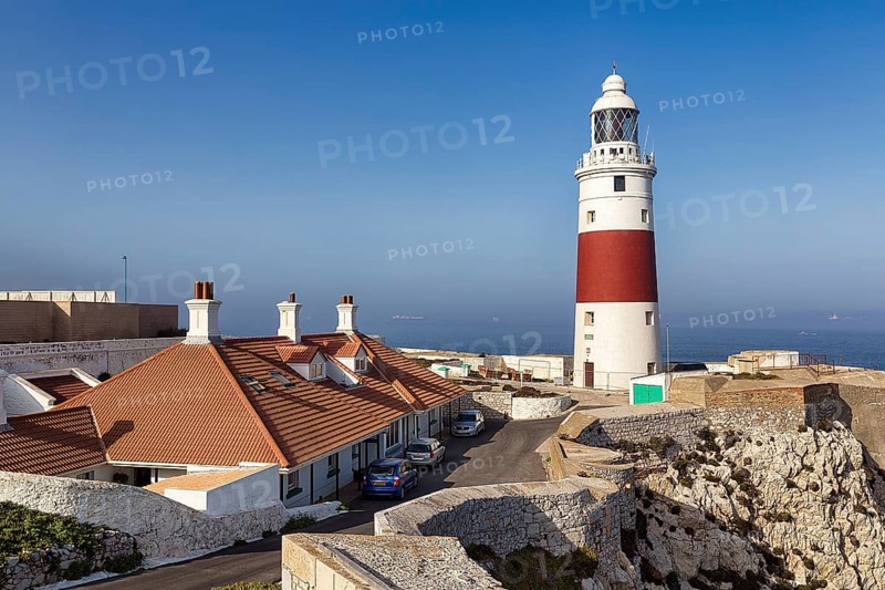Red and White Lighthouse