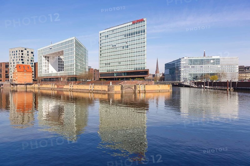 Der Spiegel headquarters at Ericusspitze in the HafenCity in Hamburg