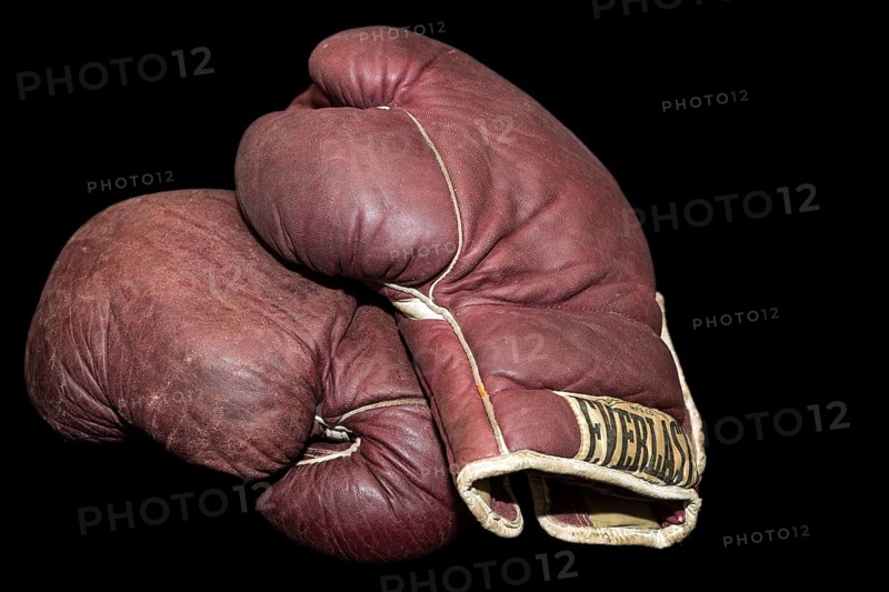 Old boxing gloves