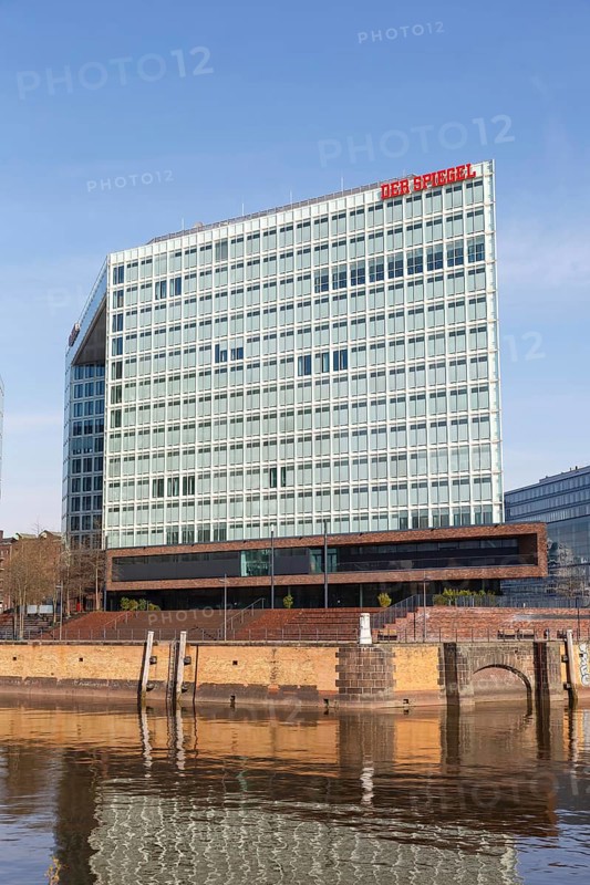 Der Spiegel headquarters at Ericusspitze in the HafenCity in Hamburg