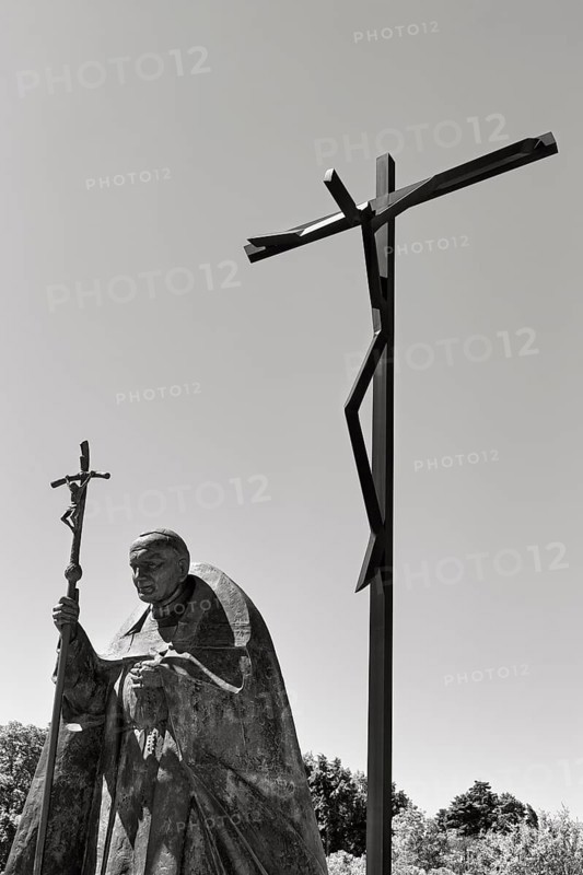 Statue of Pope John Paul II