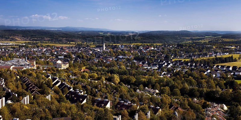View of the town of Medebach