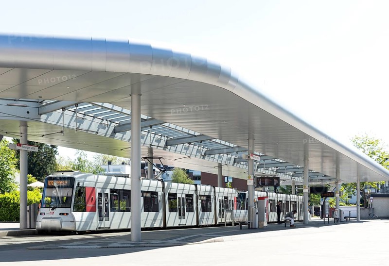 Central bus station and tram junction