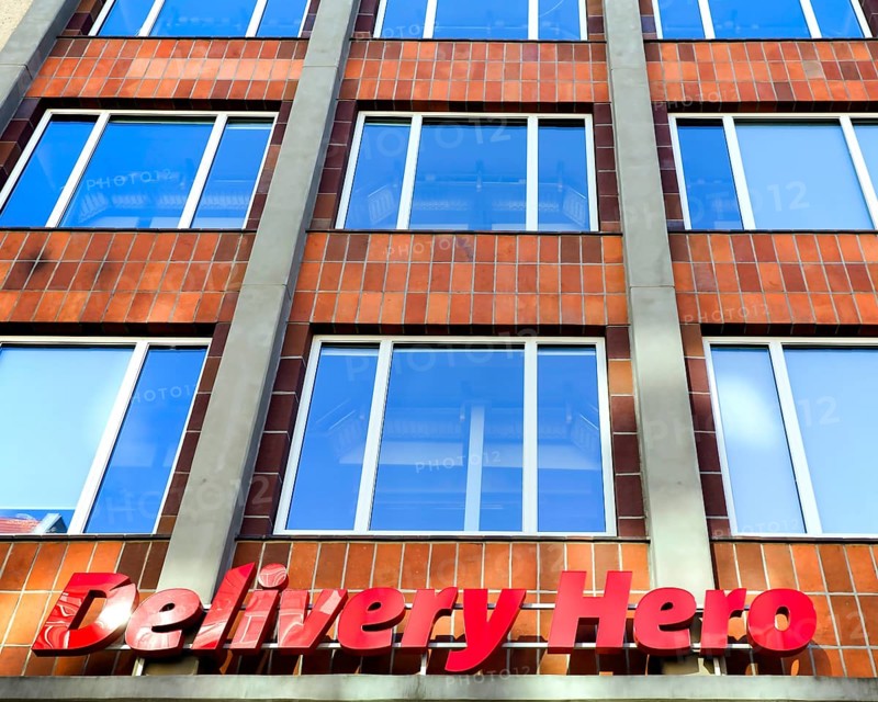 Logo food delivery service Delivery Hero