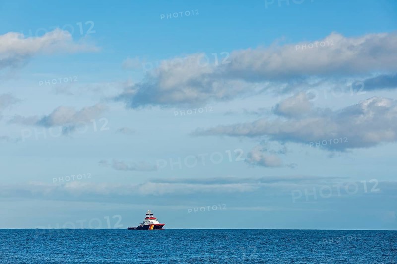Ocean salvage tug Nordic off Helgoland Island