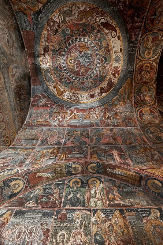 17th century Byzantine frescoes