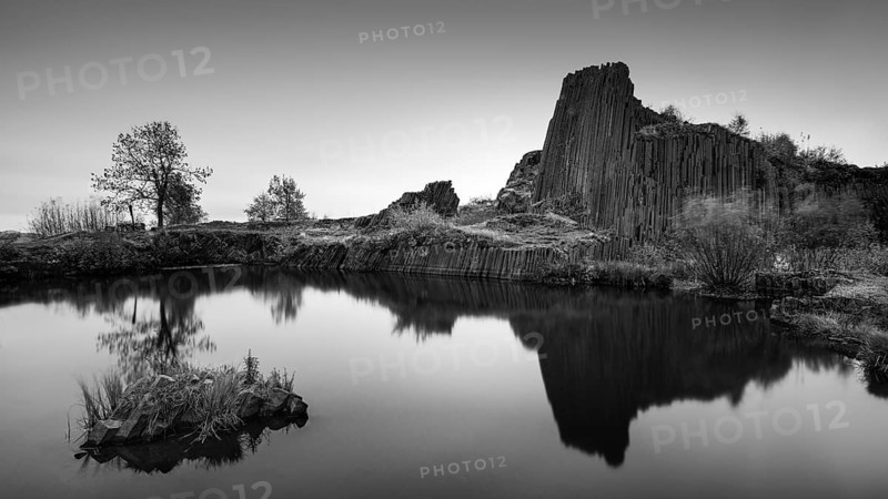 The Manor House Rock a natural monument in the Prachen district of Kamenicky Senov in the Czech Republic