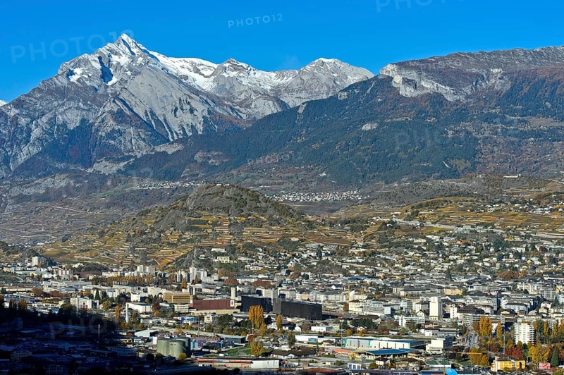 The Valais cantonal capital of Sion