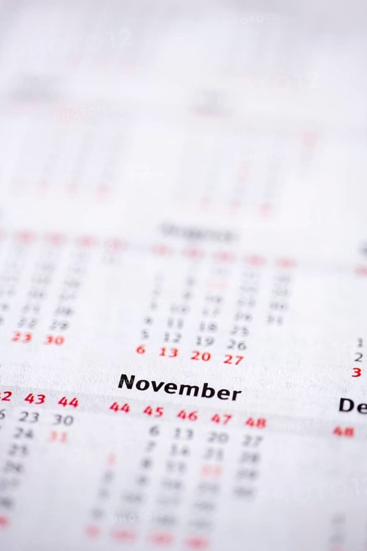 Annual calendar