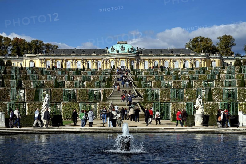 Sanssouci Palace and Vineyard Terraces