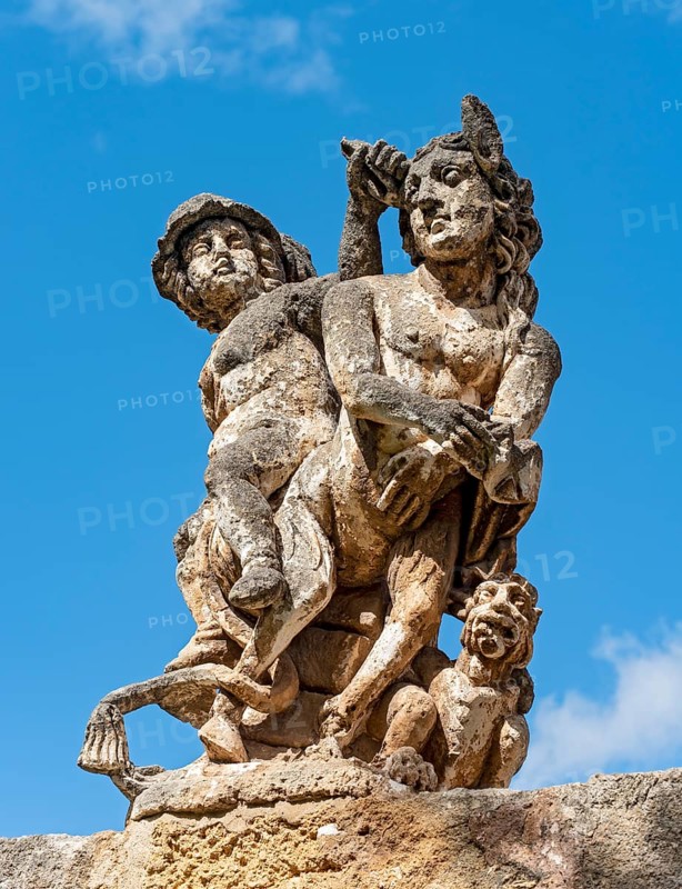 Monster statues