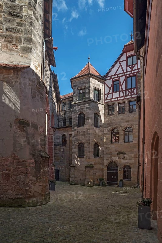 Inner courtyard of Wenzel Castle