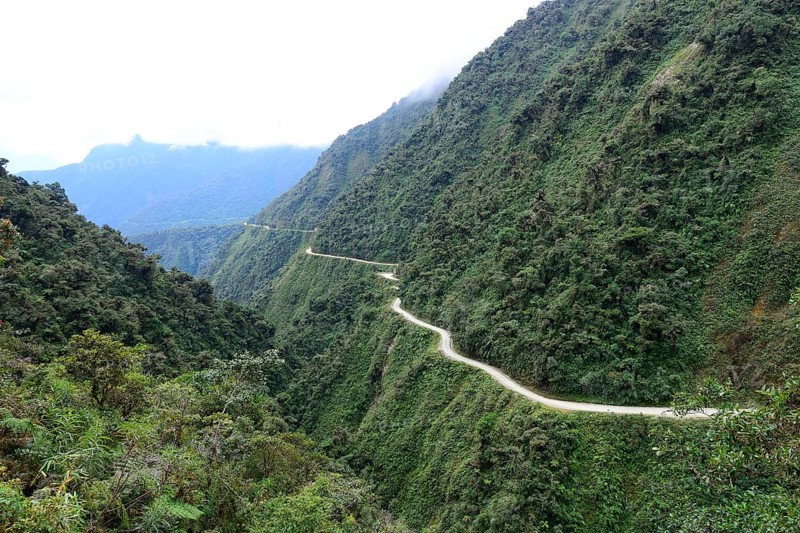 Landscape on the Death Road