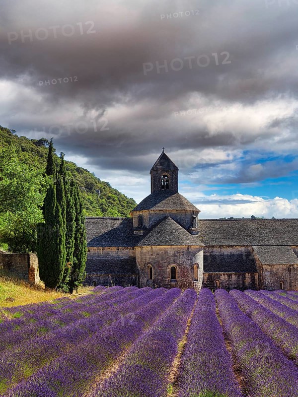 Romanesque-style Cistercian monastery of Notre-Dame de Senanque