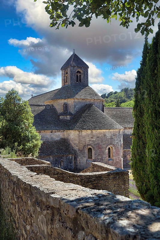Romanesque-style Cistercian monastery of Notre-Dame de Senanque