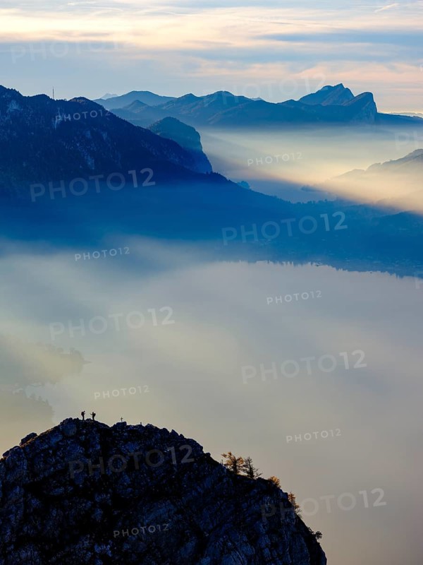 Mountaineers on the small Schoberstein