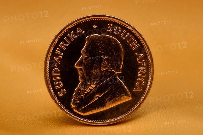 Physical Gold Coin 1 oz Gold Krugerrand Obverse Paul Kruger