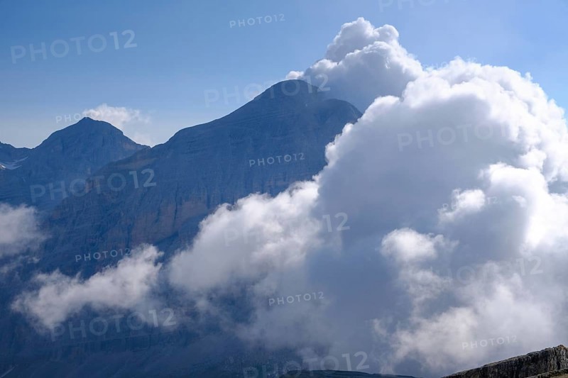 At the summit of Lagazuoi