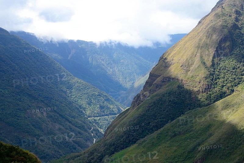 Landscape on the Death Road