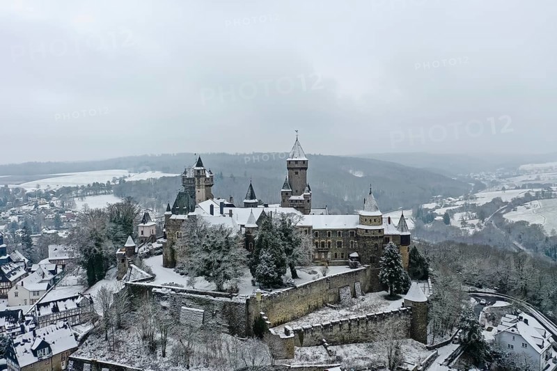 Braunfels Castle in winter