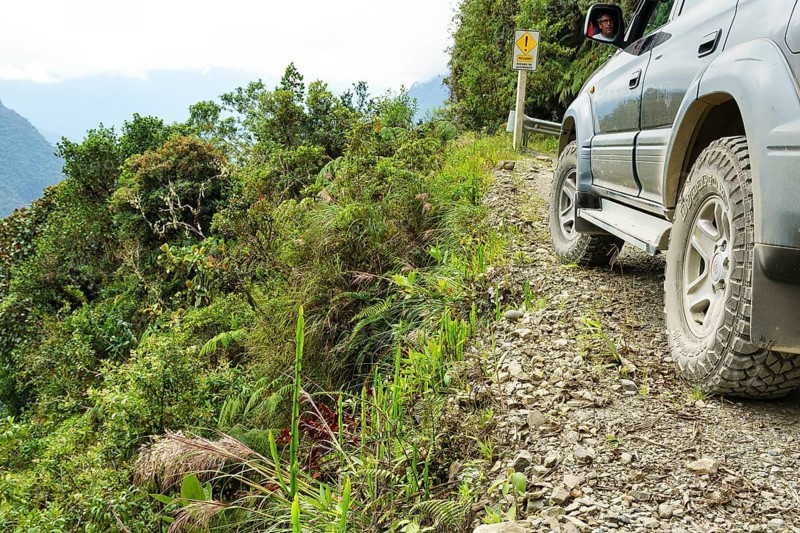 Tyres of an off-road vehicle