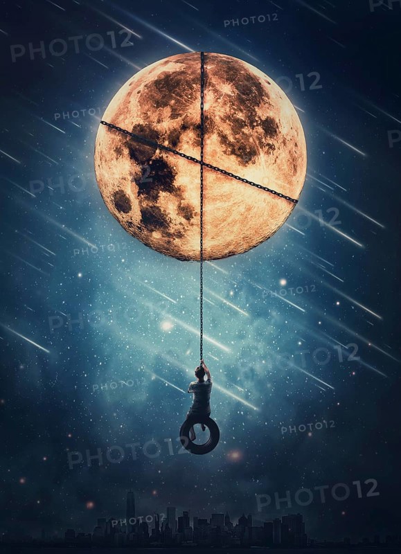 Surreal nightscape