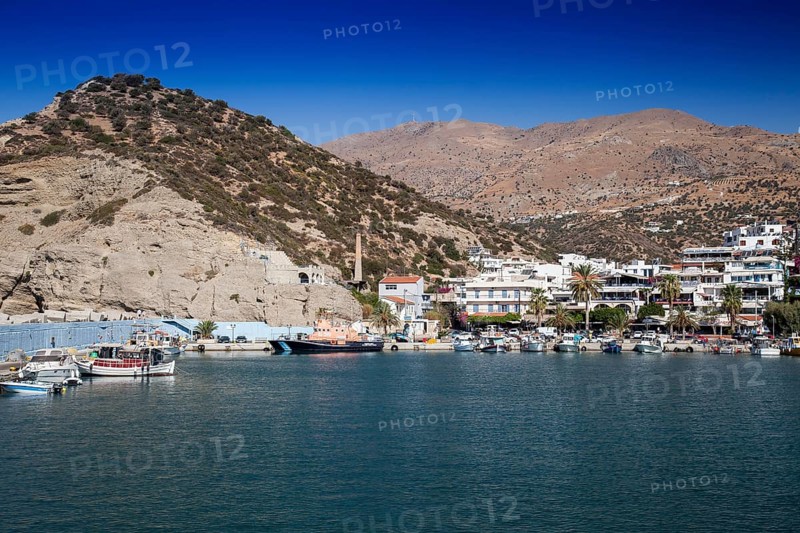 The seaside village of Agia Galini