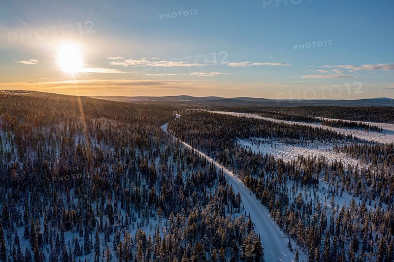 Snowy road