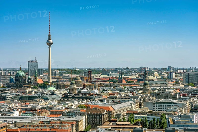 View from the high-rise building at Potsdamer Platz