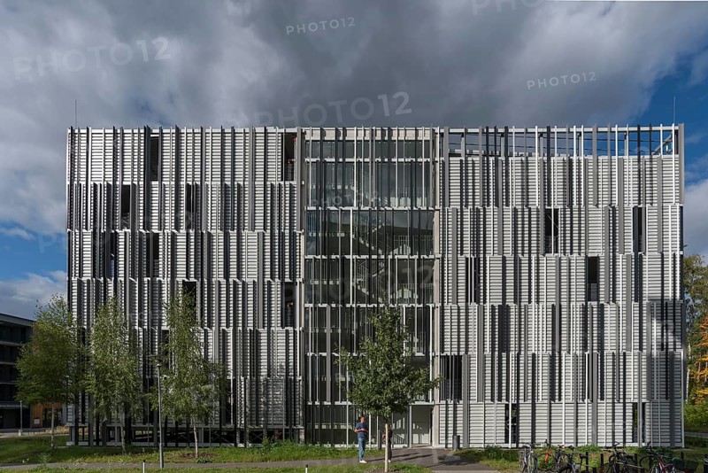 Modern multi-storey car park