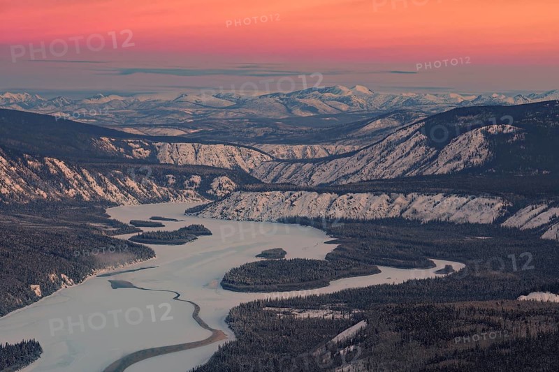Icy Yukon River