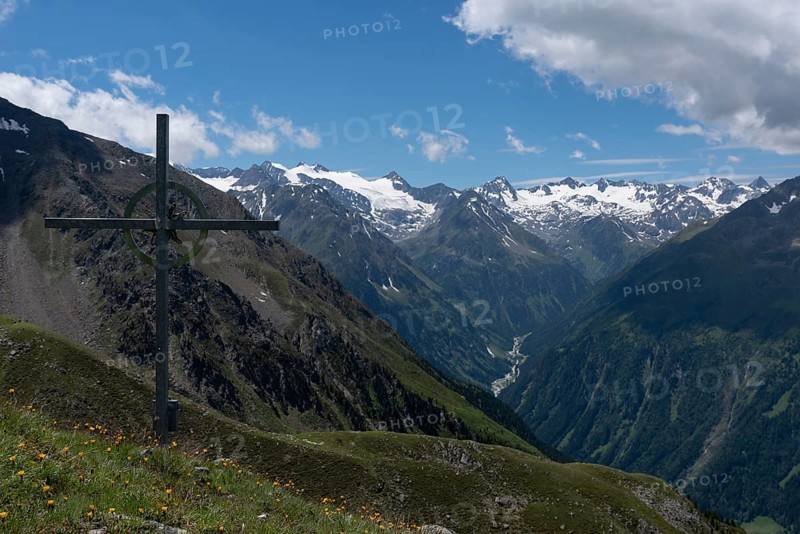 View of Stubai Glacier