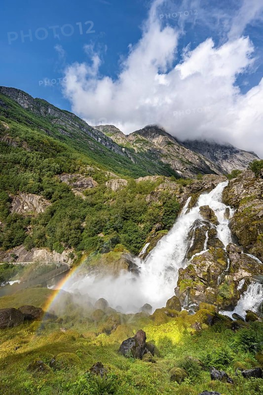 Kleivafossen waterfall