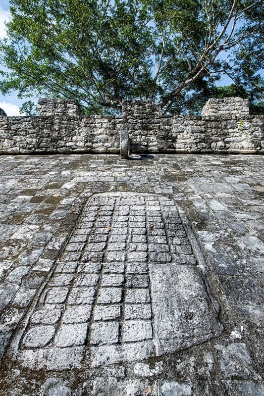The archeological Maya site Coba
