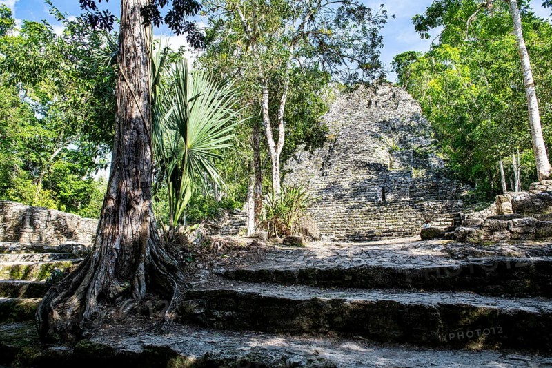 The archeological Maya site Coba