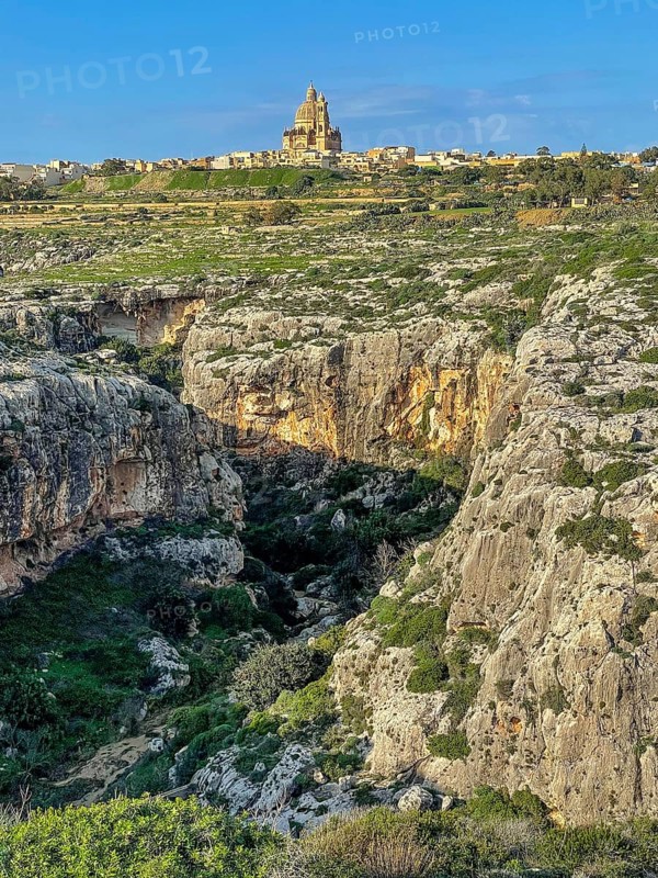 High Difficulty Climbing Gorge Mgarr ix-Xini