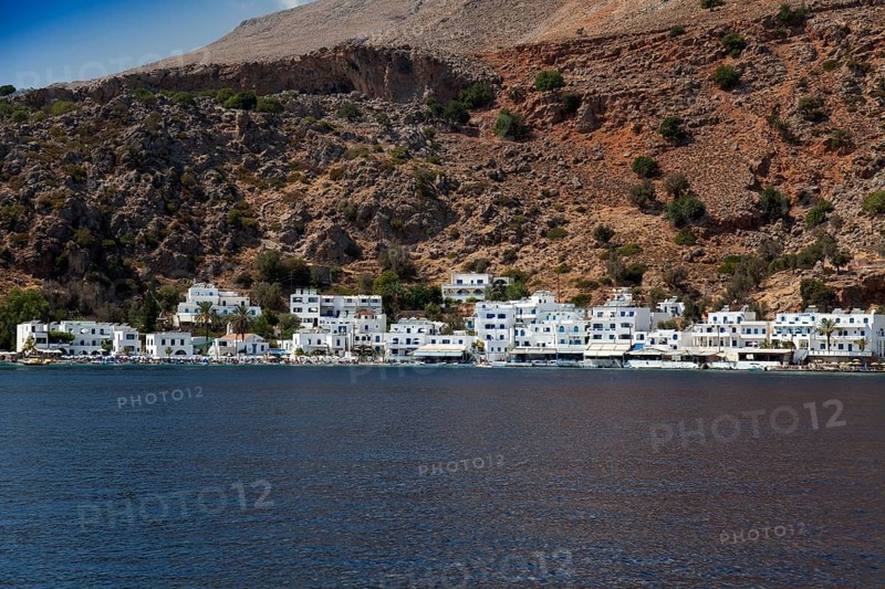 Village on the coast