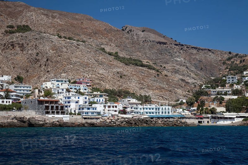 Village on the coast