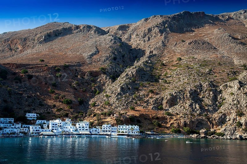 Village on the coast