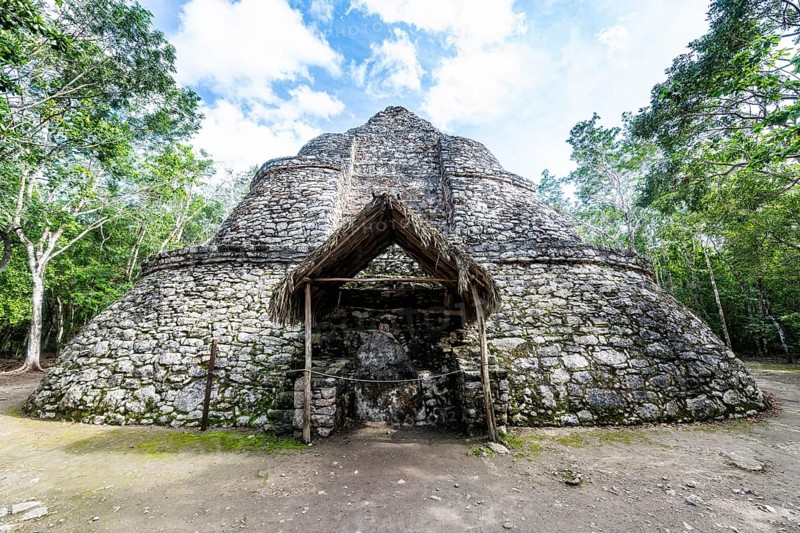 The archeological Maya site Coba