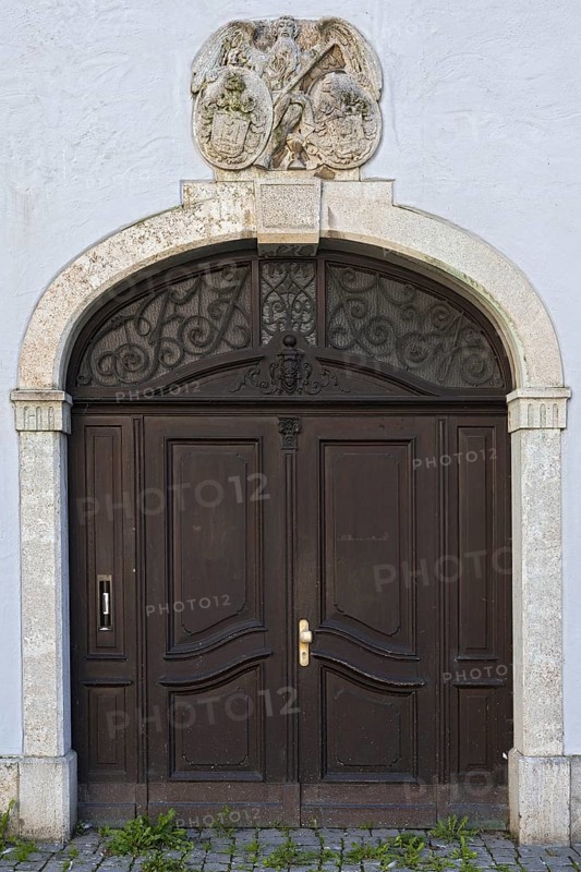Old wooden gate