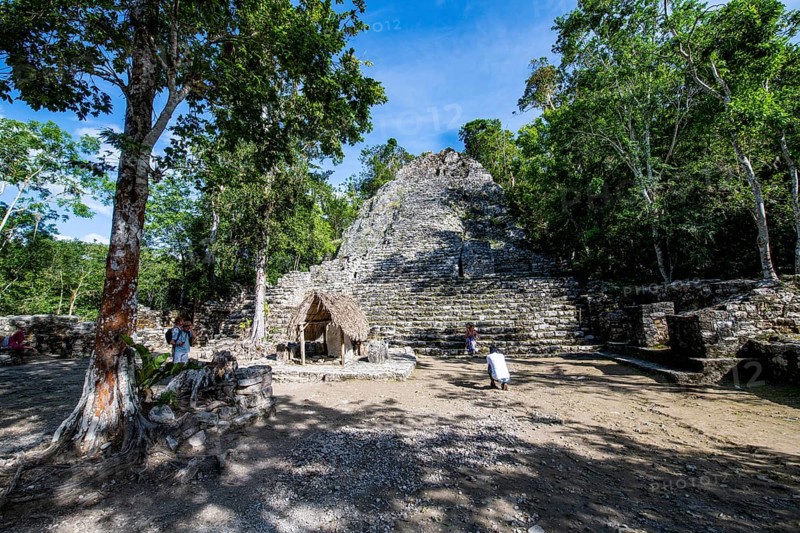 The archeological Maya site Coba