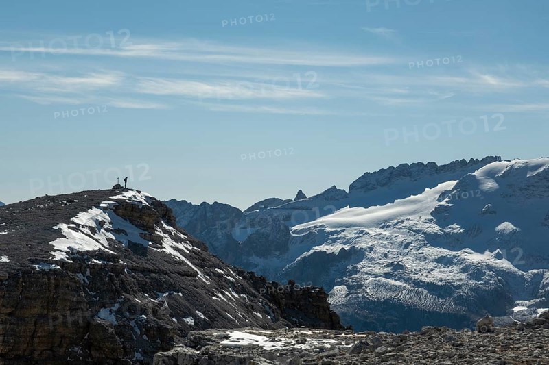 View from Sass Pordoi