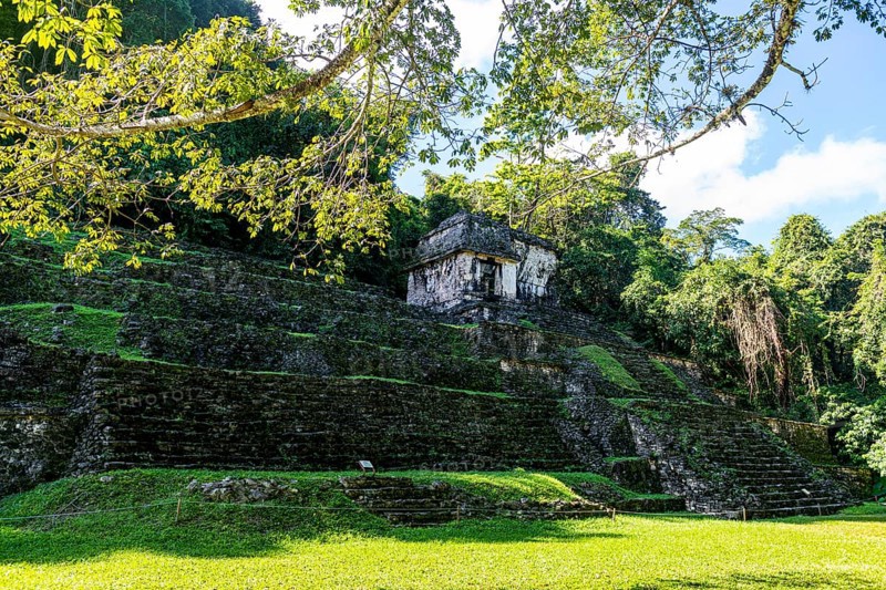 Unesco world heritage site the Maya ruins of Palenque