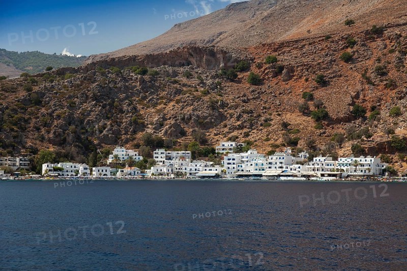 Village on the coast