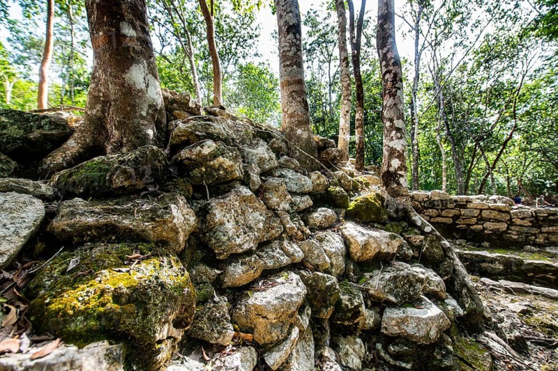 The archeological Maya site Coba